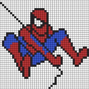 29 Ultimate Spider-Man Perler Bead Patterns - Cool Kids Crafts