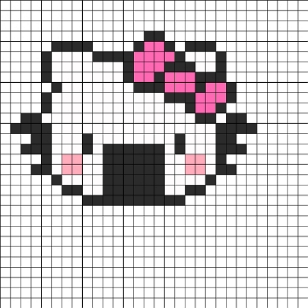 Sanrio Perler beads  Melty bead patterns, Perler bead art, Easy perler  beads ideas