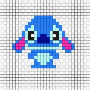 22 Unforgettable Stitch Perler Bead Patterns - Cool Kids Crafts 7A7