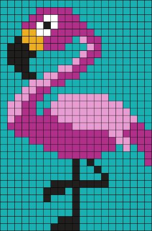 Easy Flamingo Pattern
