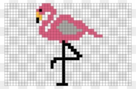 Flamingo Perler Beads