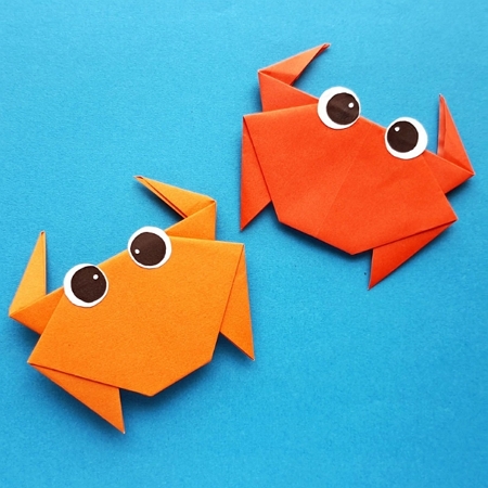 Cute Crab Craft Origami