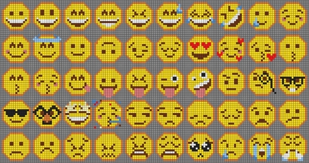 Emoji Smiley Face Fuse Beads- 6 Different Emojis - 3600pcs Beads (6  Colors), Tweezers, Peg Boards, Ironing Paper, Case - Works with Perler  Beads