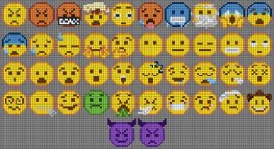 37 Expressive Emoji Perler Bead Patterns - Cool Kids Crafts