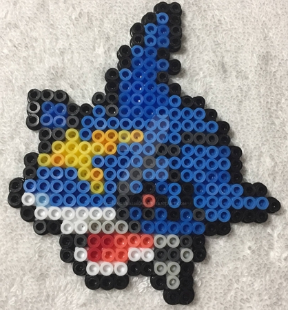 23 Not-So-Terrifying Perler Bead Shark Patterns - Cool Kids Crafts