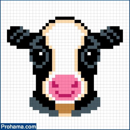 Realistic Cow Pattern
