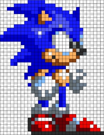 29 Speedy Sonic Perler Beads to Try - Cool Kids Crafts