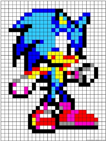 29 Speedy Sonic Perler Beads to Try - Cool Kids Crafts