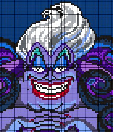 Ursula Perler Bead Pattern