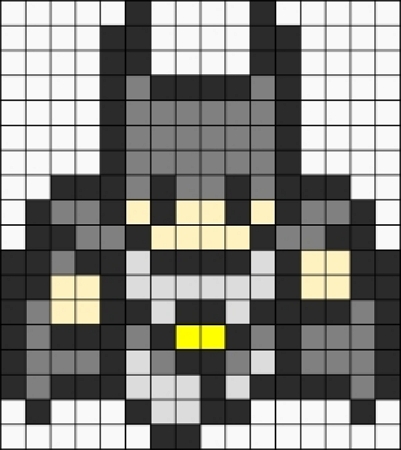 Batman on sale perler beads