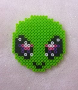 Cute Alien Perler Beads