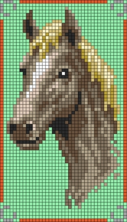 Realistic Horse Portrait