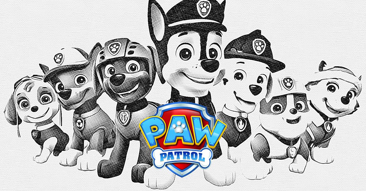Learn How to Draw the PAW Patrol Characters - Cool Kids Crafts