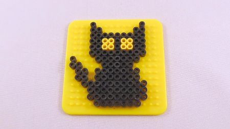 Black Cat Perler Beads