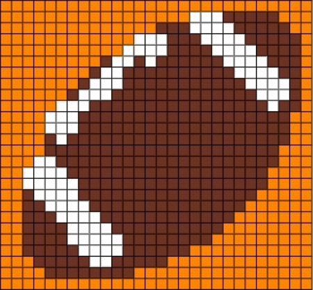 22 Football Perler Beads to Kick Off the Season - Cool Kids Crafts