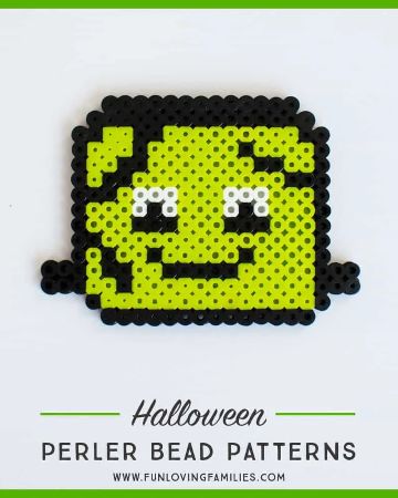 Frankenstein Perler Beads