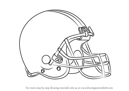 How to Draw a Football Helmet: 21 Easy Ways - Cool Kids Crafts