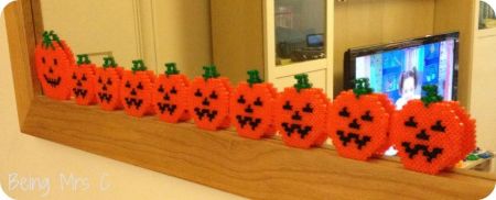 Little Pumpkin Banner Beads