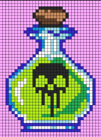 Magic Potion Perler Bead Pattern