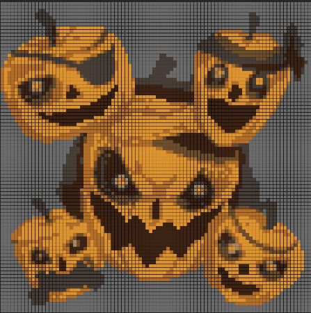Pirate Pumpkins Pattern
