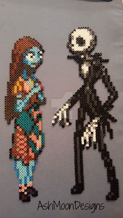 Sally and Jack Perler Beads