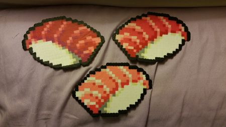 3D Nigiri Perler Bead Pattern