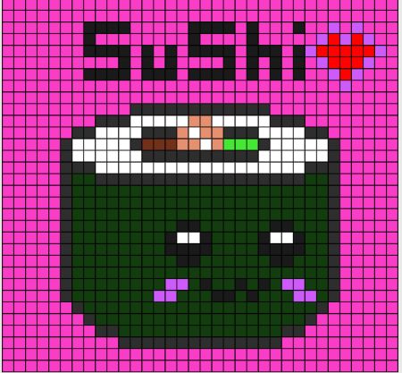 Adorable Sushi Pattern