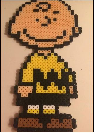 Charlie Brown Perler Beads