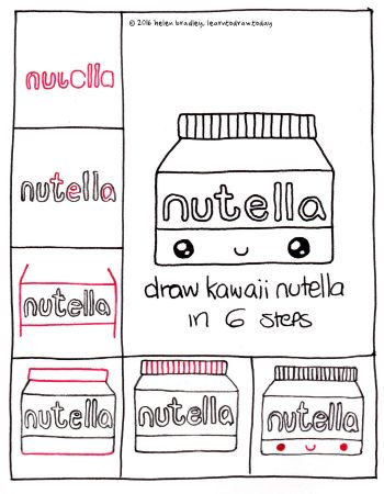 Cute Nutella Sketch