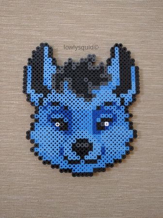 Pony Bead Pattern Wolf