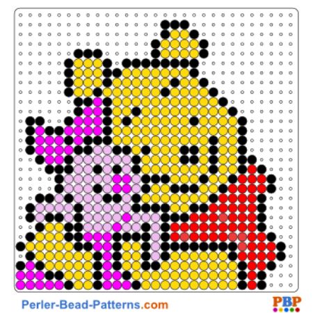 Hugging Pooh and Piglet Pattern