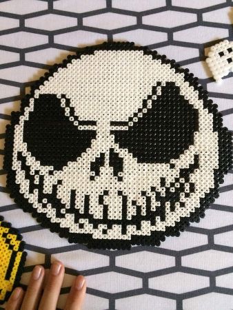 Jack Skellington Perler Beads