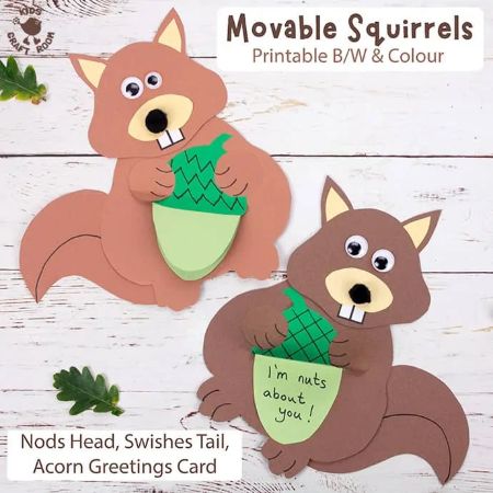 Movable Squirrel Craft