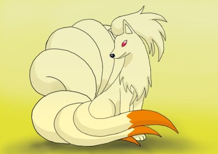 Ninetales Drawing Tutorial