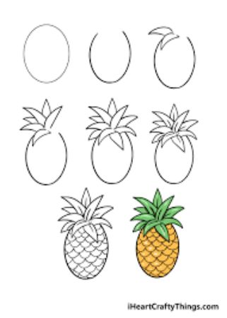 Pineapple Drawing