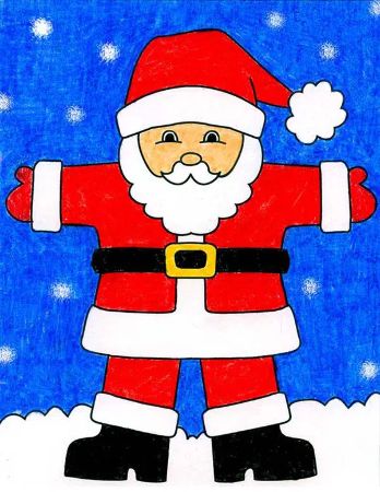 Santa Claus Drawing