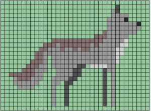 26 of the Mightiest Wolf Perler Bead Patterns - Cool Kids Crafts