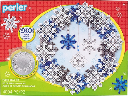 The Creative Cubby: Perler Bead Snowflakes