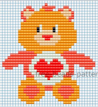 Tenderheart Bear Pattern