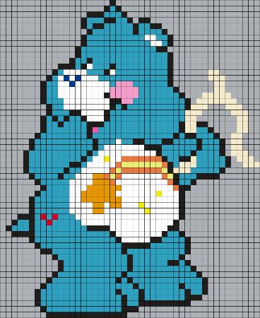 Wish Bear Perler Bead Pattern