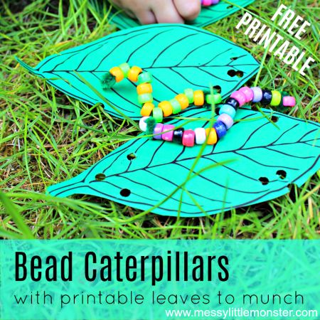 Bead Caterpillar Craft