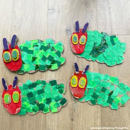 Cardboard Caterpillar Craft