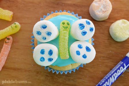 Creative Butterfly Cupcake