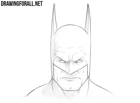 batman drawing easy for kids