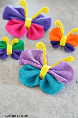 Felt Butterfly Craft