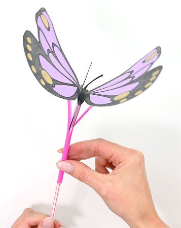 Flapping Butterfly Craft