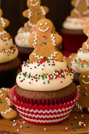 Gingerbread Cupcakes 