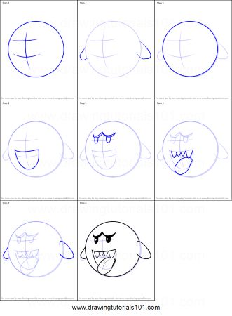 How to Draw Boo