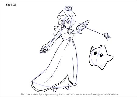 How to Draw Rosalina & Luma