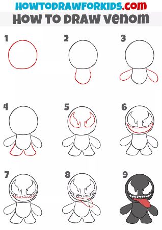 How to Draw Venom